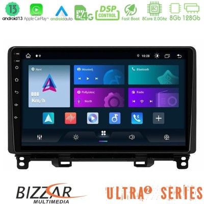 Bizzar G+ Series Honda Jazz 2021-2025 8core Android14 6+128GB Navigation Multimedia Tablet 9"
