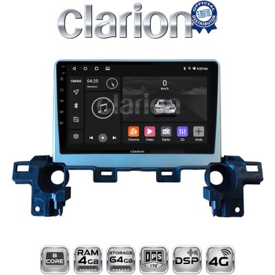 CLARION GL72538 Οθόνη OEM Multimedia Αυτοκινήτου για Mazda CX-5 2018 (CarPlay/AndroidAuto/BT/GPS/WIFI/GPRS)