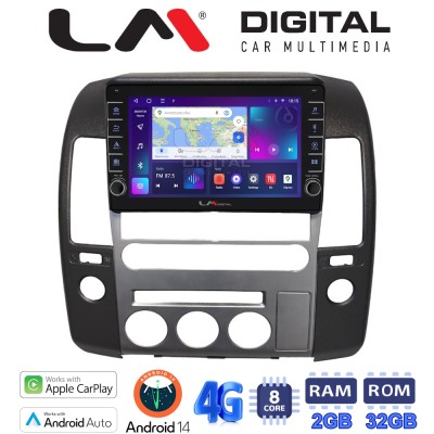 LM Digital - LM ZG8683 GPS Οθόνη OEM Multimedia Αυτοκινήτου για Nissan Navara 2006 2016 (CarPlay/AndroidAuto/BT/GPS/WIFI/GPRS)