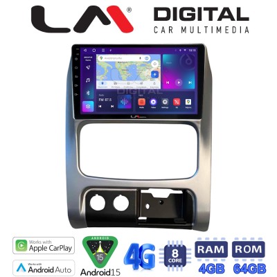 LM Digital - LM ZC8736 GPS Οθόνη OEM Multimedia Αυτοκινήτου για JEEP CHEROKEE & LIBERTY 2002-2007 (CarPlay/AndroidAuto/BT/GPS/WI