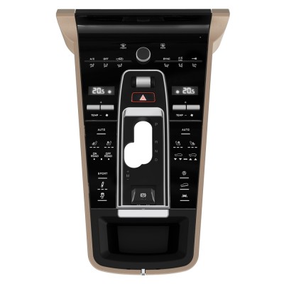 Αναβάθμιση Κεντρικής Κονσόλας Porsche Cayenne 92A | Porsche Cayenne 92A Center Console Upgrade AC Climate Switch Panel (Μπεζ Χρώ