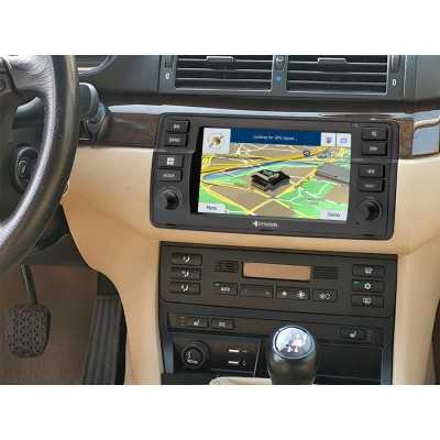 BMW E46 Κιτ Μετατόπισης HVAC (Single Row) με USB θύρες BMW E46 Κιτ Μετατόπισης HVAC (Single Row) με USB θύρες