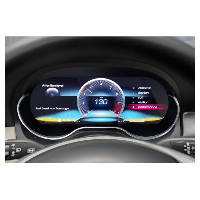 Mercedes A/GLA/CLA W176/X156/C117 2013~2019 Digital HD LCD Instrument Cluster 12.3" με Carplay | HDMI in