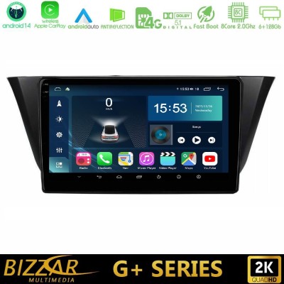 Bizzar G+ Series Iveco Daily 2014-2025 8core Android14 6+128GB Navigation Multimedia Tablet 9"
