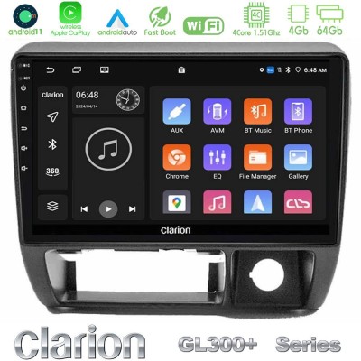 Clarion GL300+ Series 4Core Android11 4+64GB Suzuki Jimny 1998-2005 Navigation Multimedia Tablet 9"