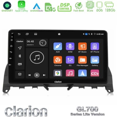Bizzar G+ Series Mercedes C-Class W204 2008-2011 8core Android14 6+128GB Navigation Multimedia Tablet 9"