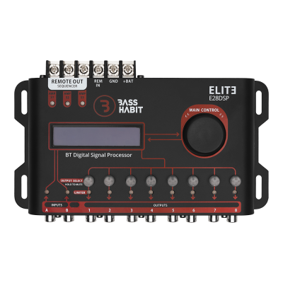 DSP Equalizer Bass Habit Elite E28DSP DSP Equalizer Bass Habit Elite E28DSP