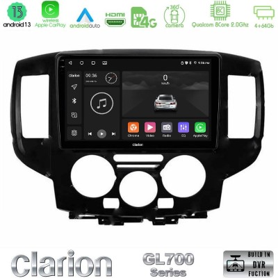Bizzar G+ Series Nissan NV200 8core Android14 6+128GB Navigation Multimedia Tablet 9" (Μαύρο) Bizzar G+ Series Nissan NV200 8core Android14 6+128GB Navigation Multimedia Tablet 9" (Μαύρο)