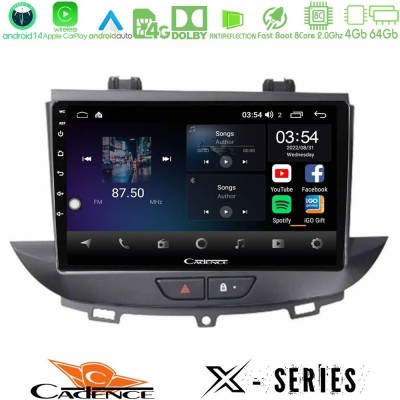 Bizzar G+ Series Opel Grandland/Crossland X 8core Android14 6+128GB Navigation Multimedia Tablet 9"