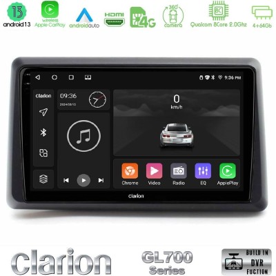 Bizzar G+ Series Renault Express 2020-2025 8core Android14 6+128GB Navigation Multimedia Tablet 9"
