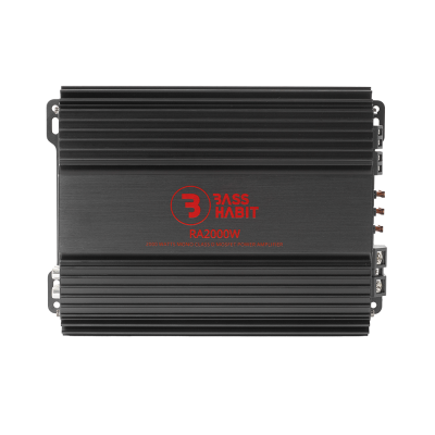 Ενισχυτής αυτοκινήτου Monoblock 2000W Bass Habit Rebel RA2000W Ενισχυτής αυτοκινήτου Monoblock 2000W Bass Habit Rebel RA2000W