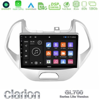 Bizzar G+ Series Ford KA 2016-2020 8core Android14 6+128GB Navigation Multimedia Tablet 9"