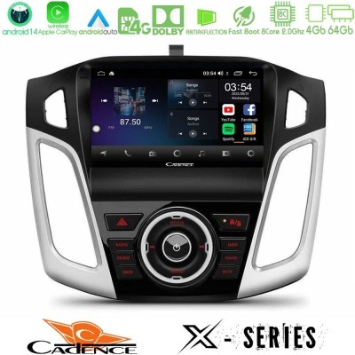 Bizzar G+ Series Ford Focus 2012-2018 8core Android14 6+128GB Navigation Multimedia Tablet 9"