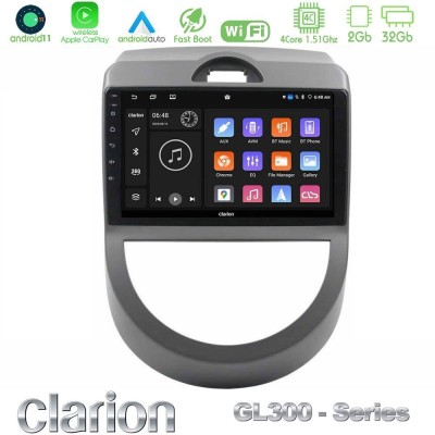 Bizzar G+ Series Kia Soul 2009-2011 8core Android14 6+128GB Navigation Multimedia Tablet 9"