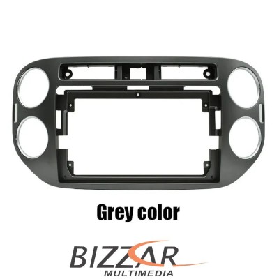 Πρόσοψη, Καλωδίωση & CANbus Box Για VW Tiguan Για Tablet 9" (Grey)