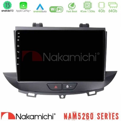 Bizzar G+ Series Opel Grandland/Crossland X 8core Android14 6+128GB Navigation Multimedia Tablet 9"