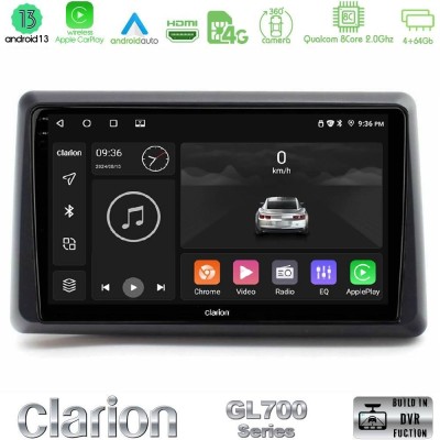 Bizzar G+ Series Renault Express 2020-2025 8core Android14 6+128GB Navigation Multimedia Tablet 9"