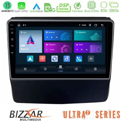 Bizzar G+ Series Subaru Forester/Impreza 2018-2021 8core Android14 6+128GB Navigation Multimedia Tablet 9"