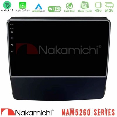 Nakamichi NAM5260 Series 4Core Android13 4+64GB Subaru Forester/Impreza 2018-2021 Navigation Multimedia Tablet 9" Με Carplay & A