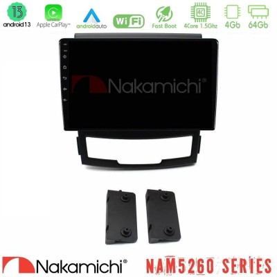 Bizzar G+ Series Ssangyong Korando 2010-2014 8core Android14 6+128GB Navigation Multimedia Tablet 9"