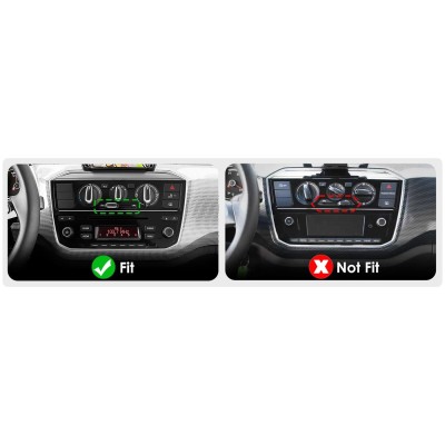 Πρόσοψη, Καλωδίωση & CANbus Box Για VW Up/Skoda Citigo/Seat Mii Για Tablet 9"