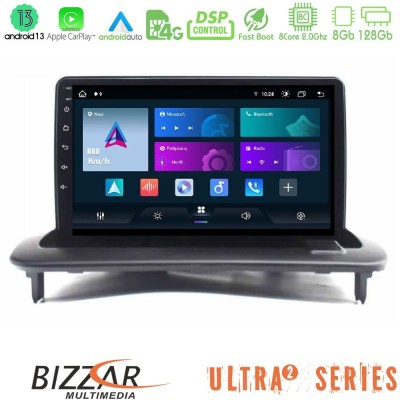 Bizzar G+ Series Volvo S40/C30/C70 8core Android14 6+128GB Navigation Multimedia Tablet 9"