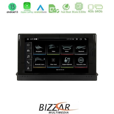 Bizzar OEM Audi A3 8V Android 13 8Core 4+64GB Multimedia Station 7" Original Style