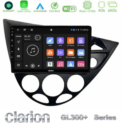 Bizzar G+ Series Ford Focus 1999-2004 (RHD) 8core Android14 6+128GB Navigation Multimedia Tablet 9"