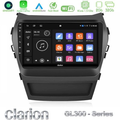 Bizzar G+ Series Hyundai iX45 2012-2017 8core Android14 6+128GB Navigation Multimedia Tablet 9"