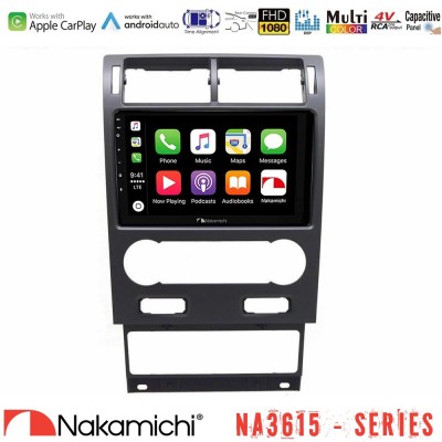 Nakamichi NA3615 Series Με Wireless Carplay & Android Auto Ford Mondeo 2004-2007 Media Station Tablet 9"