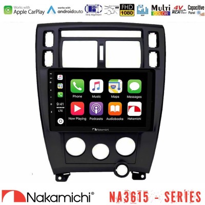 Nakamichi NA3615 Series Με Wireless Carplay & Android Auto Hyundai Tucson Media Station Tablet 9" (Μαύρο)
