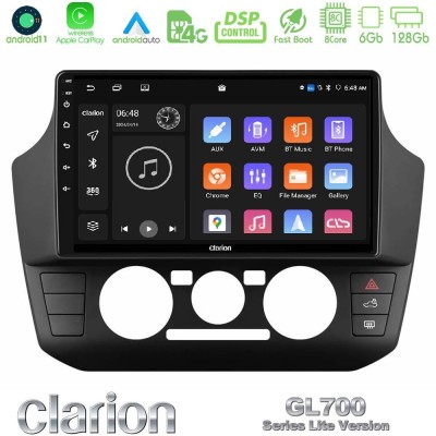 Clarion GL700 Lite Series 8Core Android11 6+128GB VW Up/Skoda Citigo/Seat Mii Navigation Multimedia Tablet 9" Με Carplay & Andro