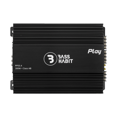 Ενισχυτής 4 channel Class AB 600W Bass Habit Play Power PP55.4G2 (gen.2)