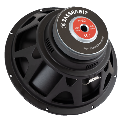 Ηχείο αυτοκινήτου Subwoofer 15" 400W Bass Habit Play P380 Ηχείο αυτοκινήτου Subwoofer 15" 400W Bass Habit Play P380