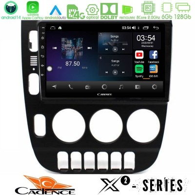 Cadence X2 Series 8Core Android14 6+128GB Mercedes ML Class (W163) 1998-2005 Navigation Multimedia Tablet 9"