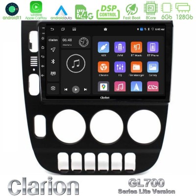 Clarion GL700 Lite Series 8Core Android11 6+128GB Mercedes ML Class (W163) 1998-2005 Navigation Multimedia Tablet 9" Με Carplay 