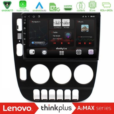 Lenovo Thinkplus A2MAX Series 8Core Android15 4+64GB Mercedes ML Class (W163) 1998-2005 Navigation Multimedia Tablet 9"