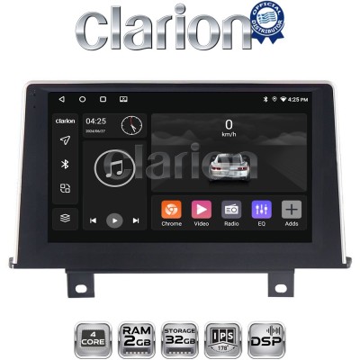 CLARION GL31175 Οθόνη OEM Multimedia Αυτοκινήτου για BMW Σειρά 1 (F20-F21) 2011 2016 με εργοστασιακό σύστημα NBT (CarPlay/Andro