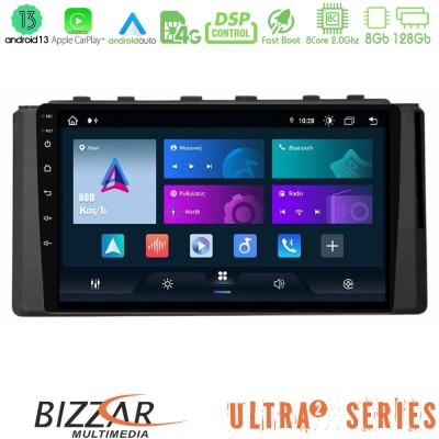Bizzar G+ Series Subaru BRZ / Toyota GR86 2022- 8core Android14 6+128GB Navigation Multimedia Tablet 9"