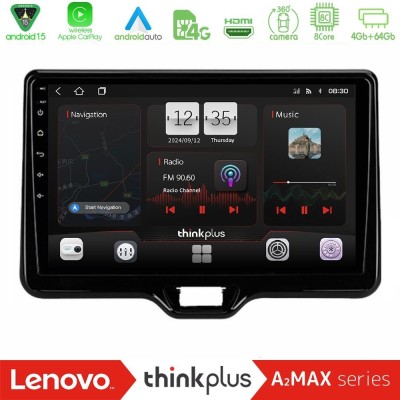 Bizzar G+ Series Toyota Yaris Cross RHD 2020- (Low Version) 8core Android14 6+128GB Navigation Multimedia Tablet 9"