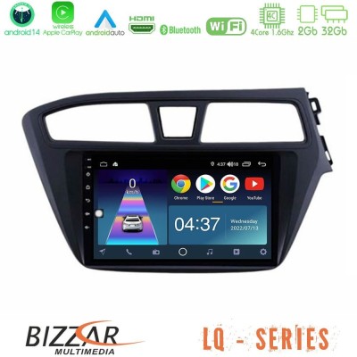 Bizzar G+ Series Hyundai i20 2014-2018 RHD 8core Android14 6+128GB Navigation Multimedia Tablet 9" Bizzar G+ Series Hyundai i20 2014-2018 RHD 8core Android14 6+128GB Navigation Multimedia Tablet 9"