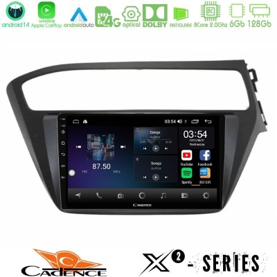 Bizzar G+ Series Hyundai i20 2018-2020 RHD 8core Android14 6+128GB Navigation Multimedia Tablet 9"