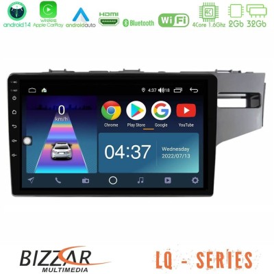 Bizzar G+ Series Honda Jazz 2013-2020 RHD 8core Android14 6+128GB Navigation Multimedia Tablet 9" Bizzar G+ Series Honda Jazz 2013-2020 RHD 8core Android14 6+128GB Navigation Multimedia Tablet 9"