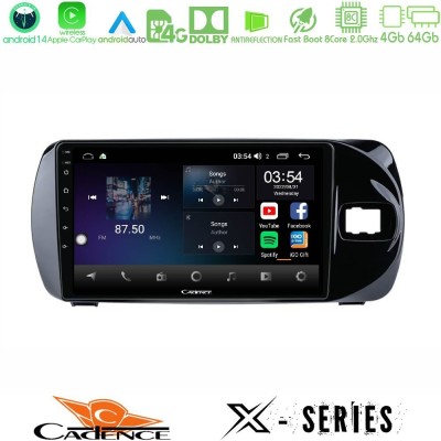 Bizzar G+ Series Toyota Yaris (Vitz) 2015-2020 RHD 8core Android14 6+128GB Navigation Multimedia Tablet 9"