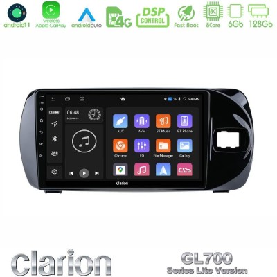 Bizzar G+ Series Toyota Yaris (Vitz) 2015-2020 RHD 8core Android14 6+128GB Navigation Multimedia Tablet 9"