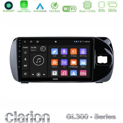 Bizzar G+ Series Toyota Yaris (Vitz) 2015-2020 RHD 8core Android14 6+128GB Navigation Multimedia Tablet 9"
