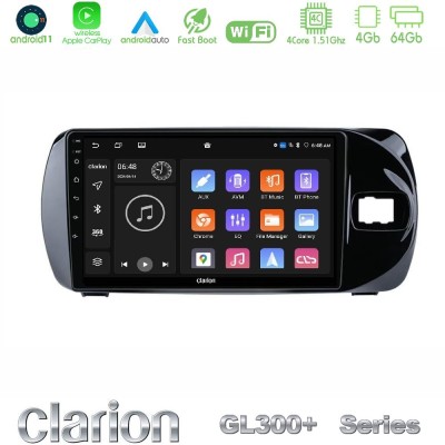 Bizzar G+ Series Toyota Yaris (Vitz) 2015-2020 RHD 8core Android14 6+128GB Navigation Multimedia Tablet 9"