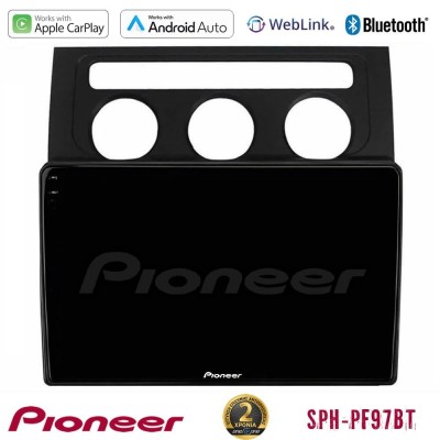 Pioneer SPH-PF97BT Series VW Touran 2003-2011 Multimedia Station 9" (Tablet Style) Με Carplay & Android Auto