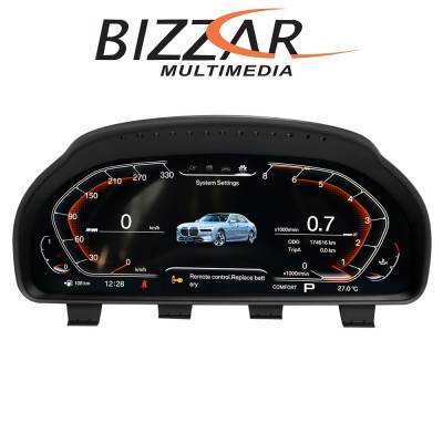 Bizzar Digital Cluster BMW F06/ F07/ F10/ F12/ F13/ F01/ F25/ F26/ F15/ F16 Digital LCD Instrument Cluster 12.3" με Carplay | HD