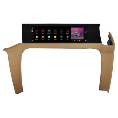 Bizzar OEM CoPilot Porsche Cayenne 2018-2023 8core Android13 8+128G Navigation Multimedia 14,5" (Beige)